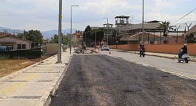 Ödemiş merkezde asfalt yama çalışmaları