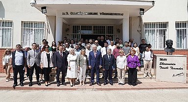 Rektör Budak'tan; Gaziemir, Ödemiş, Tire ve Bayındır'daki birimlere ziyaret