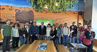 Romanya heyeti, Büyükşehir'in tarım projelerine hayran kaldı