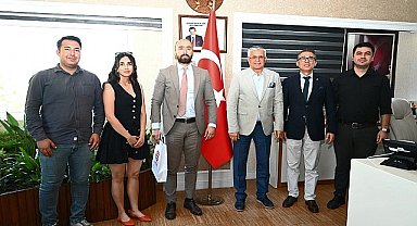 TMMOB'dan Başkan Topaloğlu'na ziyaret