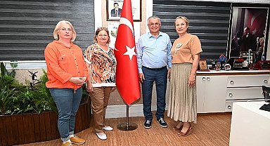 Türk Kadınlar Birliği'nden Başkan Topaloğlu'na ziyaret