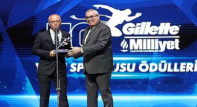 Türkiye Bisiklet Federasyonu 70.Gillette Milliyet Yılın Sporcusu Ödülleri'nde “Erdoğan Demirören Büyük Ödülü'ne