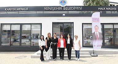 Yenişehir Belediyesi kentin en yoğun bölgesinde ek hizmet noktası kurdu