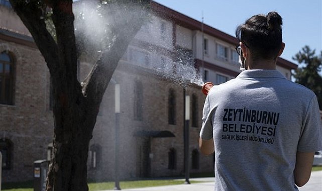 Zeytinburnu Belediyesi, haşere ile mücadeleye devam ediyor
