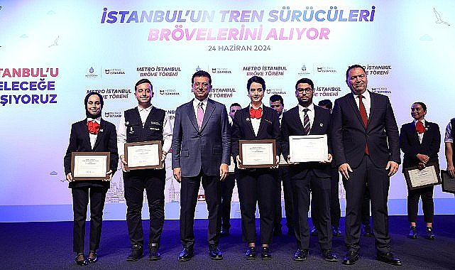101'i kadın, 99'u erkek; toplam 200 tren sürücüsü, İBB iştiraki Metro İstanbul'un Tren Sürücüleri Eğitim Programı'nı başarıyla tamamladı