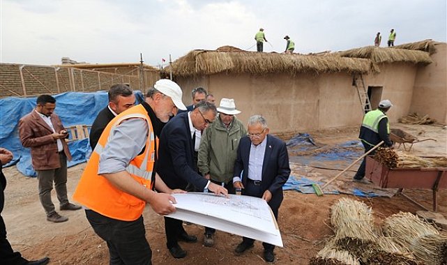 14 Ev ve Asurlu Tüccarlar Mahallesi Projesi’nin çalışmalarında sona yaklaşıldı