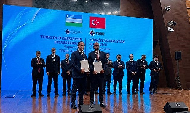 Aktif Bank ile Sanoat Qurilish Bank'tan anlaşma: Türkiye ile Özbekistan arasında ticaret köprüsü kuruluyor