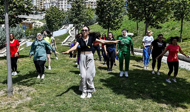 Ankara'da “Parklarda Spor” etkinlikleri ücretsiz gerçekleştiriliyor