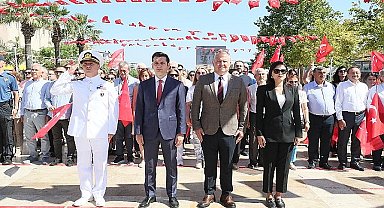 'Atatürk'ün Urla'ya gelişinin yıldönümü coşkuyla kutlandı'