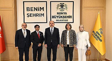 Bangladeş'in Ankara Büyükelçisi Hag, Başkan Altay'ı Ziyaret Etti