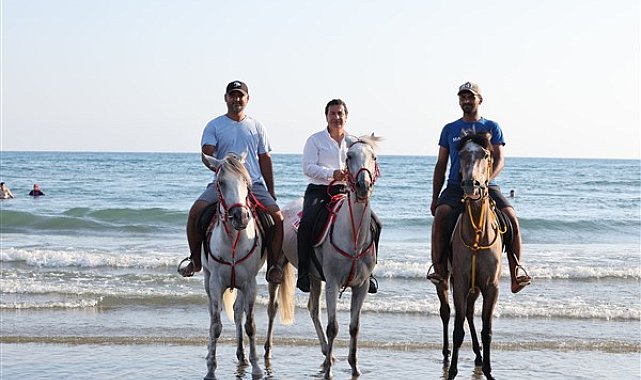 Başkan Aras, Patara Plajı’nda