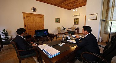 Başkan Aras UNESCO Miras Şehirleri Ağı Toplantısına Katıldı 