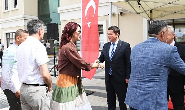 Başkan Aydın, personel ile bayramlaştı