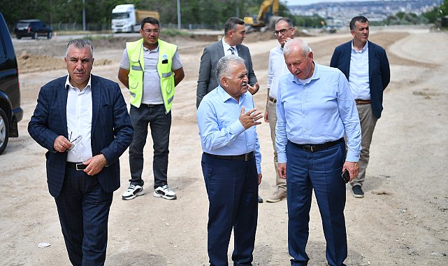 Başkan Büyükkılıç: 40 metrelik bir ana arterimizi hayata geçiriyoruz
