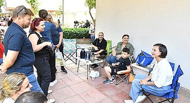 Başkan Kınay LGS'de öğrencileri ve ailelerini yalnız bırakmadı