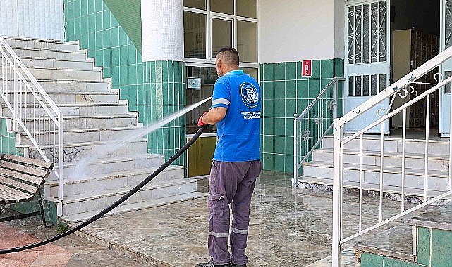 Buca'da bayram temizliği başladı