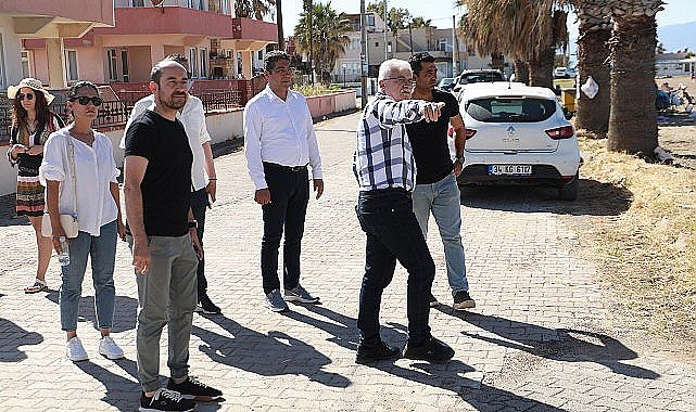 Burhaniye Belediye Başkanı Ali Kemal Deveciler ve Ekibi Tam Kadro Sahada