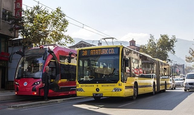 Bursa’da 4 günlük bayram boyunca ulaşım ücretsiz olacak