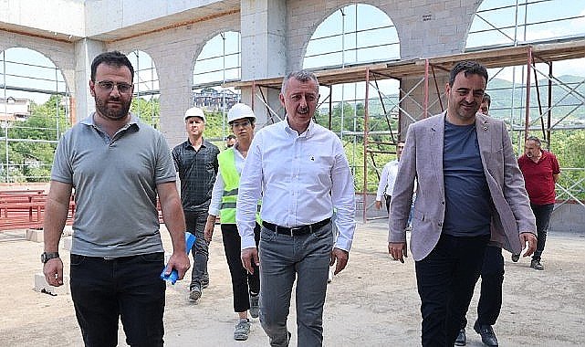 Büyükakın, Kocaeli'nin sağlık turizmine katkı sağlayacak tesisi yerinde inceledi