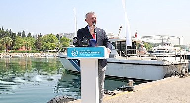 Büyükşehir'den balıkçılığa yapay resif desteği; Başkan Büyükakın: Körfez yeniden hayat bulacak