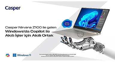 Casper Nirvana Sunar: Windows'da Copilot İle İş'te Yapay Zeka