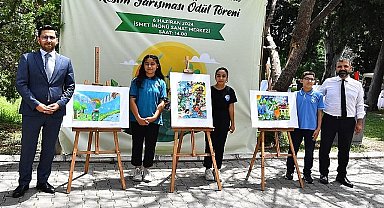 Çocuklar temiz enerjiyi resmetti