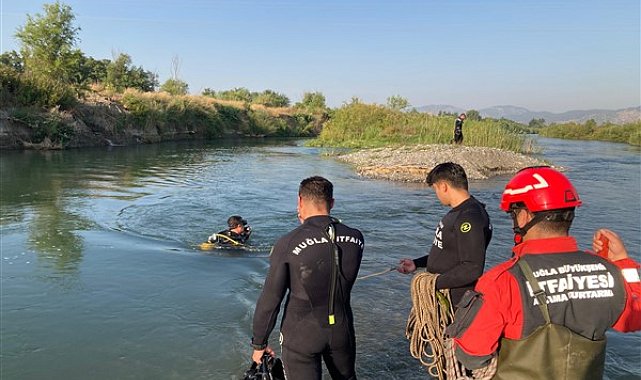 Dalaman Çayı'na giren çocuğun cansız bedenine ulaşıldı