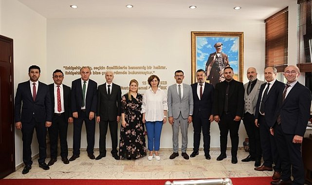 Derneklerden Başkan Ünlüce’ye ziyaret