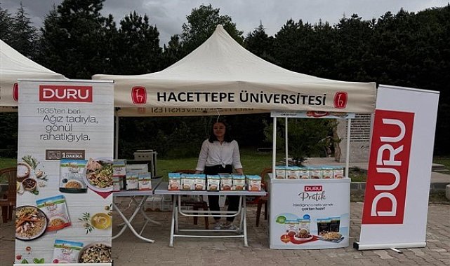 Duru Gıda, üniversite etkinliklerini destekleyerek gençlerle buluşuyor