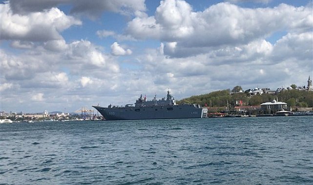 FS Somme lojistik destek gemisi Aksaz’a liman ziyareti gerçekleştirdi