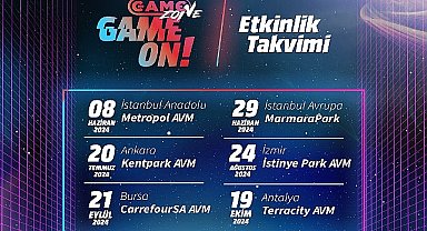 GameZone Game On Etkinliği tüm heyecanıyla devam ediyor!