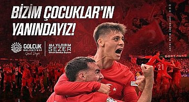 Gölcük Belediye Başkanı Ali Yıldırım Sezer, tüm hemşehrilerini 22 Haziran Cumartesi günü Anıtpark'ta dev ekranda milli heyecanı birlikte yaşamaya davet etti