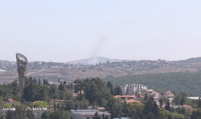 Hizbullah İsrail'i roketler ve insansız hava araçlarıyla bombaladı