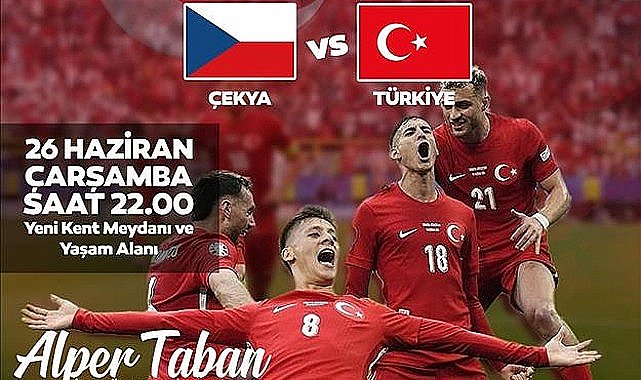 İnegöl Kent Meydanında Milli Tribün Kuruluyor