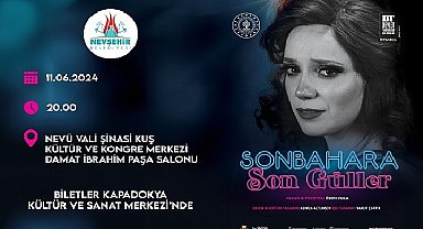 İstanbul Devlet Tiyatrosunun 'Sonbahara Son Güller' isimli oyunu Nevşehir'de sahnelenecek