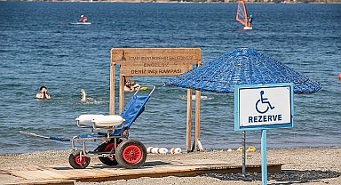 İzmir'in engelli dostu plajları