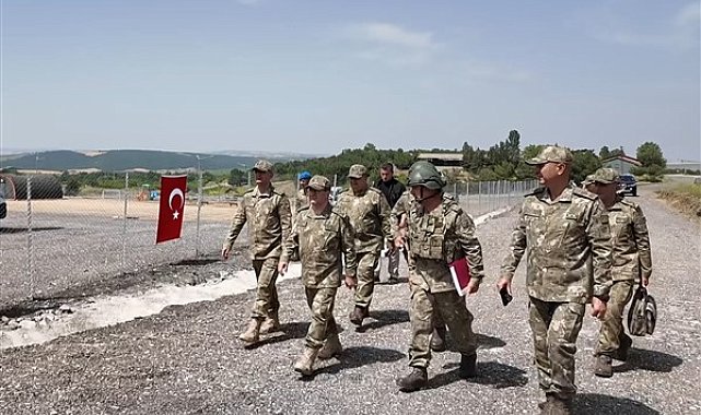Kara Kuvvetleri Komutanı Bayraktaroğlu, Tekirdağ’da ziyaretlerde bulundu