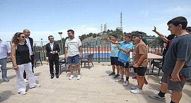 Karşıyaka'nın yeşil cenneti 'Yamanlar Gençlik Merkezi'