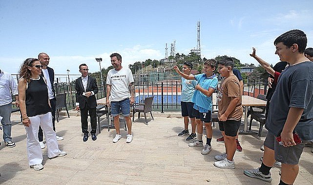 Karşıyaka'nın yeşil cenneti 'Yamanlar Gençlik Merkezi'