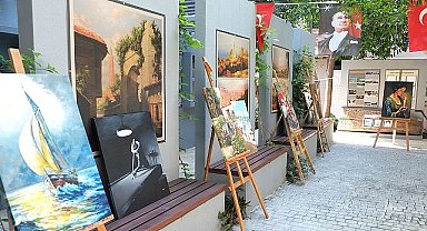 Kültür Evi'nde resim sergisi