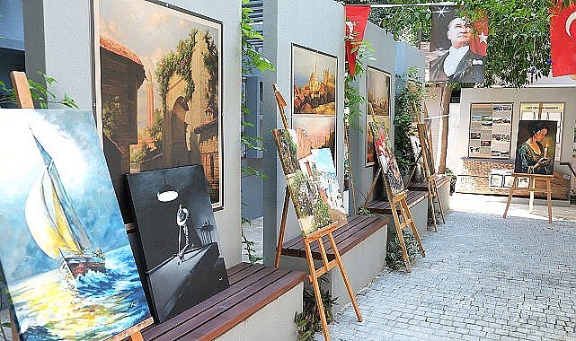 Kültür Evi'nde resim sergisi