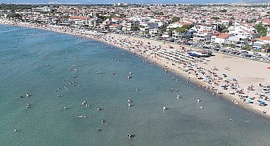 Kurban Bayramı dolayısıyla tatili fırsata çeviren binlerce turist, Körfezin İncisi Burhaniye'ye akın etti