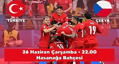 Millî maç Buca'da dev ekranda