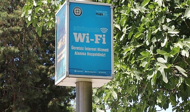 Muğla'da Wi-Fi hizmetinden 5 ayda 40 bin kişi yararlandı