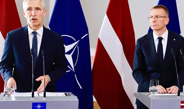 NATO Genel Sekreteri Stoltenberg, Letonya’da