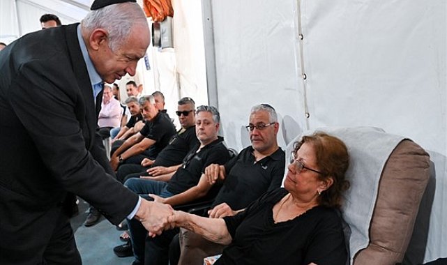 Netanyahu’dan eski İsrail Dışişleri Bakanı Levy'nin ailesine ziyaret