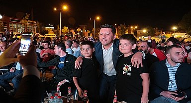 Nevşehir'de Milli Takım Coşkusu Yaşandı