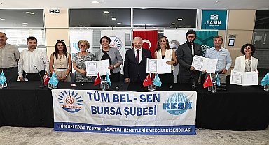 Nilüfer Belediyesi'nde toplu iş sözleşmesi sevinci