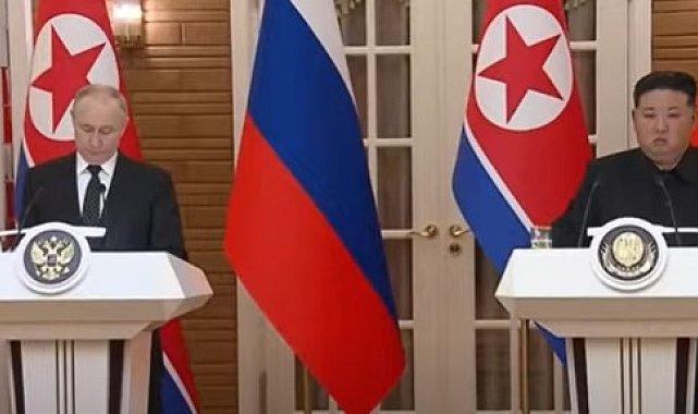 Rusya ve Kuzey Kore yeni kapsamlı stratejik ortaklık anlaşması imzaladı