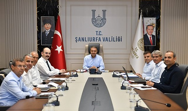 Şanlıurfa Valisi Şıldak, eğitime ilişkin değerlendirme toplantısı yaptı